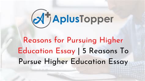 pursue higher education synonym.